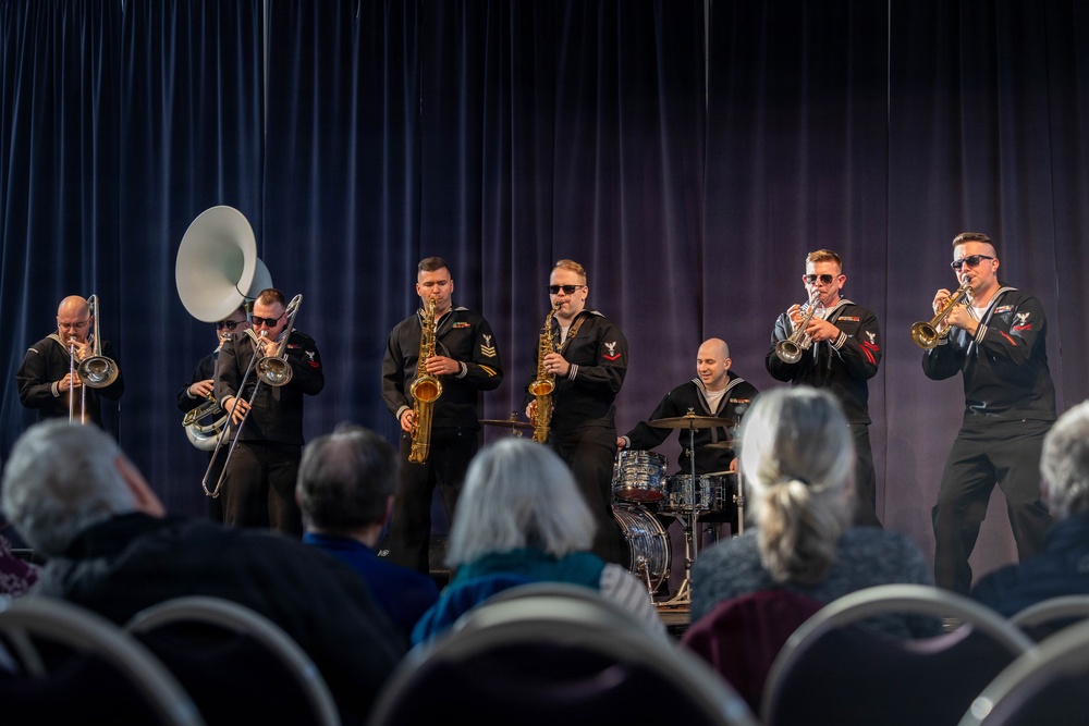 Navy Band Northwest performs at the Juneau Arts &amp; Culture Center