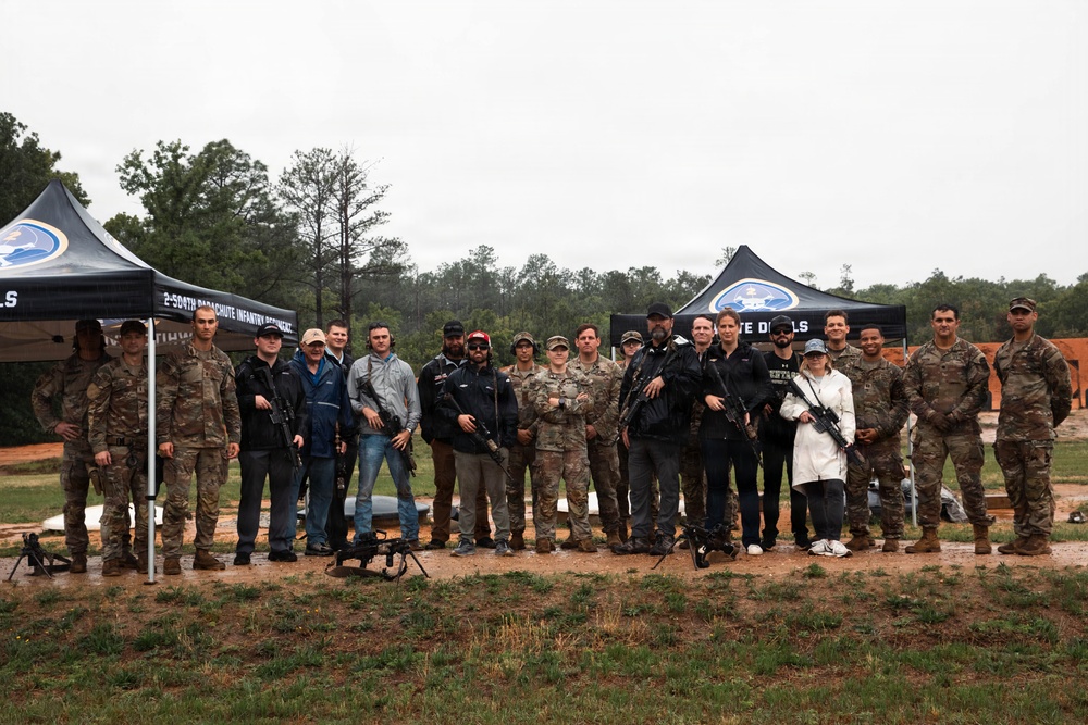 NASCAR Driver, Austin Dillon, visits Fort Bragg