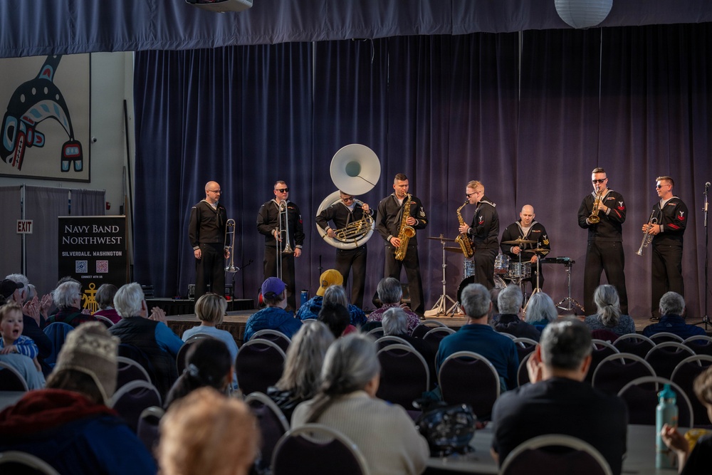 Navy Band Northwest performs at the Juneau Arts &amp; Culture Center