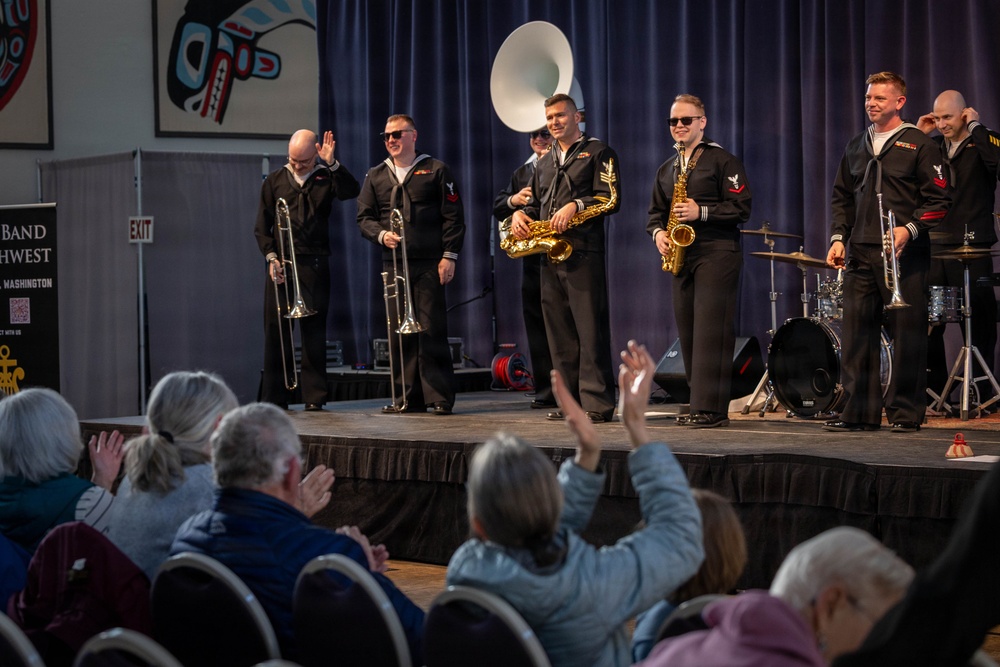 Navy Band Northwest performs at the Juneau Arts &amp; Culture Center