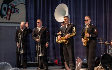 Navy Band Northwest performs at the Juneau Arts &amp; Culture Center