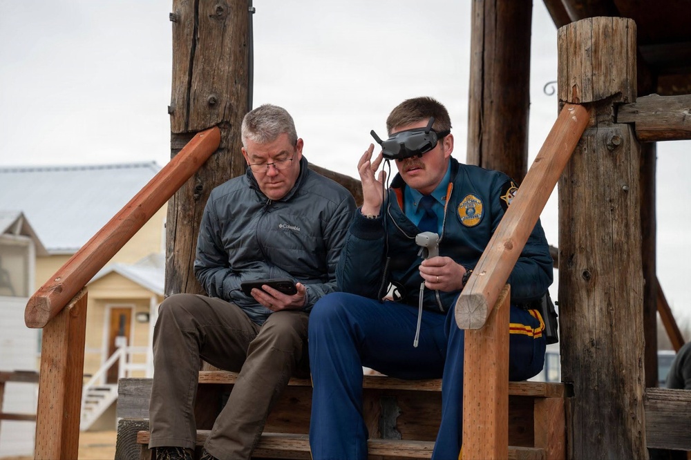 Staying Above the Threat: JBER Airmen, Wasilla PD Advance Drone Tactics