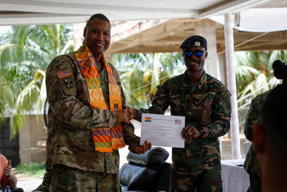 US, Ghana say "till next time" at closing AL26 MEDREX ceremony