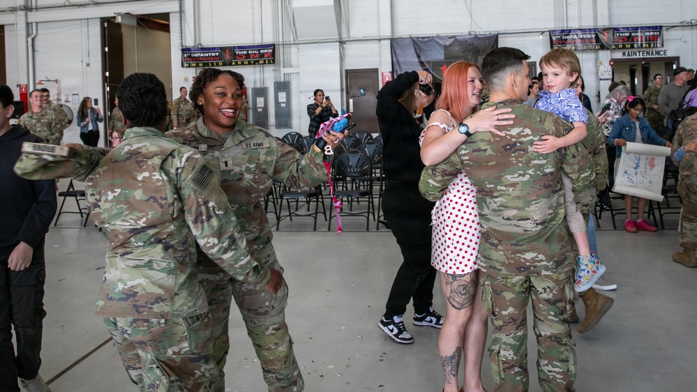 1st Infantry Division Redeployment Ceremony