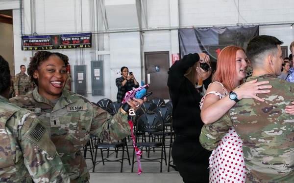 1st Infantry Division Redeployment Ceremony