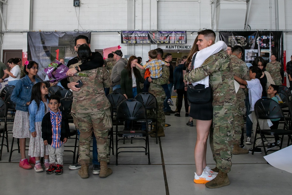 1st Infantry Division Redeployment Ceremony
