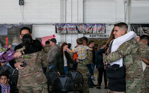 1st Infantry Division Redeployment Ceremony