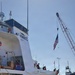 Coast Guard CUtter Reliance eturns to Pensacola following an 8-month dry dock maintenance availability