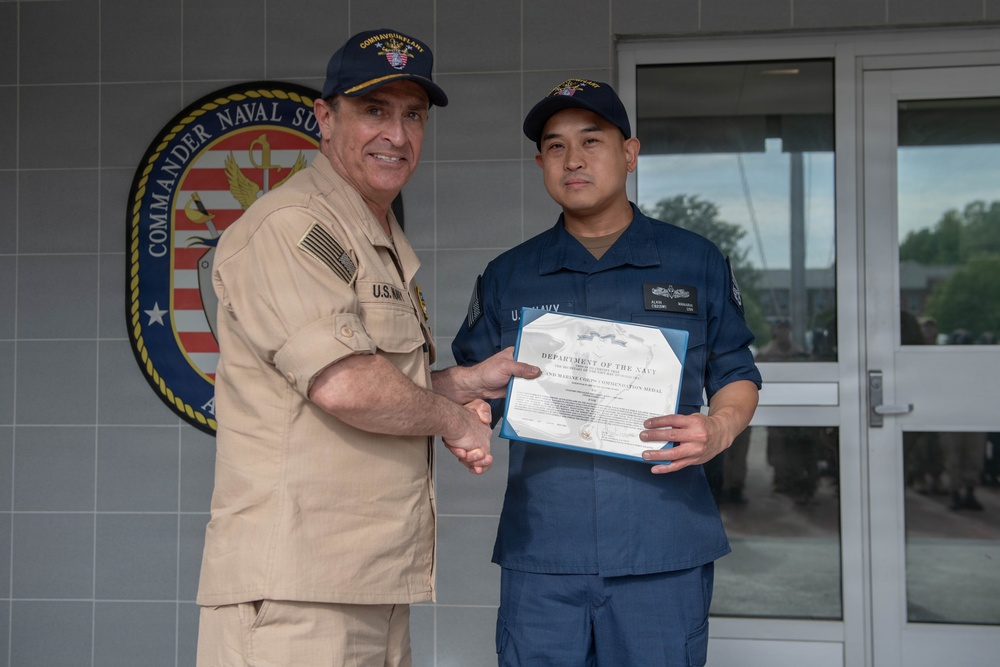 COMNAVSURFLANT Award Ceremony