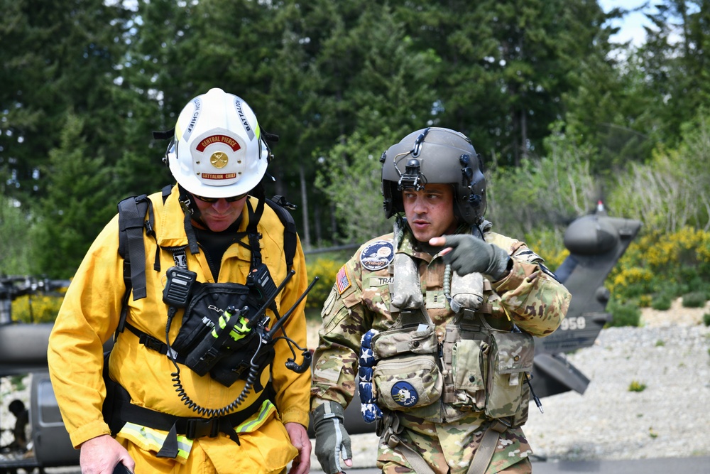 Behind the fireline: Washington Guard Aviation trains for wildfire season