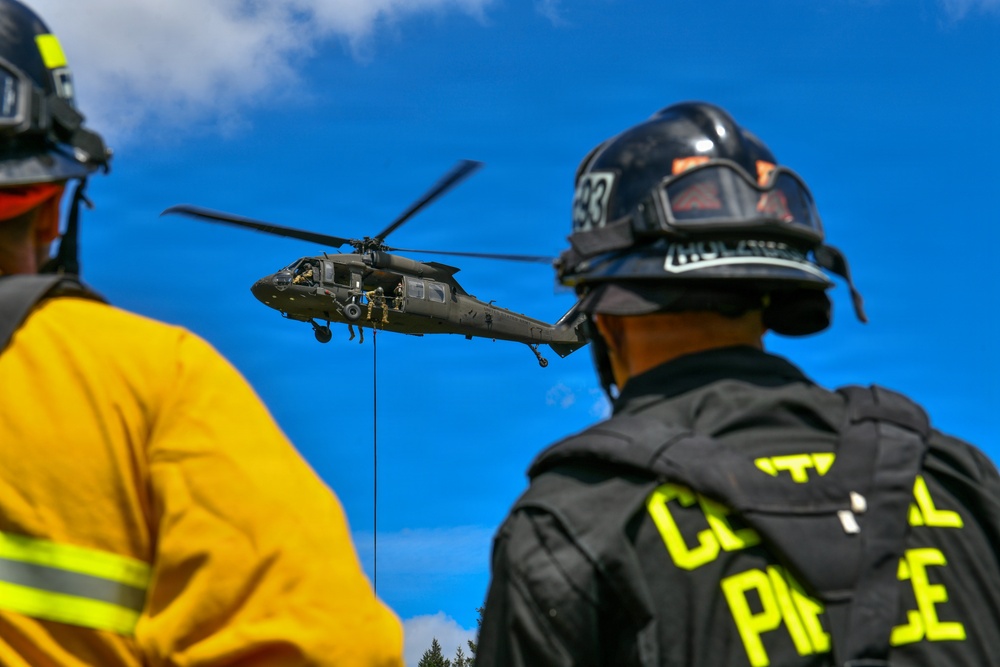 Behind the fireline: Washington Guard Aviation trains for wildfire season