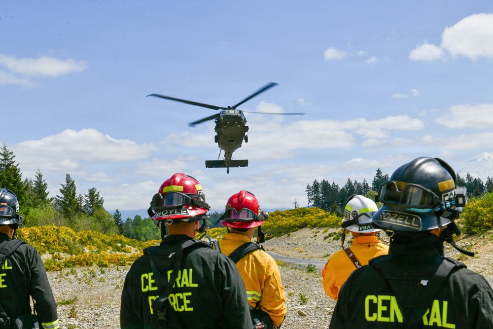 Behind the fireline: Washington Guard Aviation trains for wildfire season