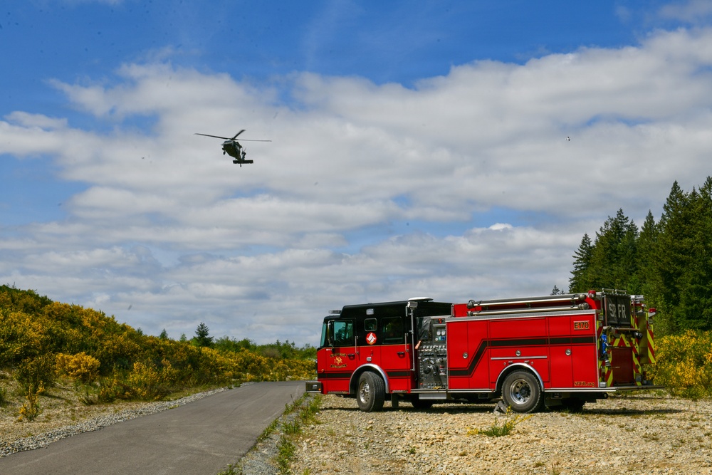 Behind the fireline: Washington Guard Aviation trains for wildfire season