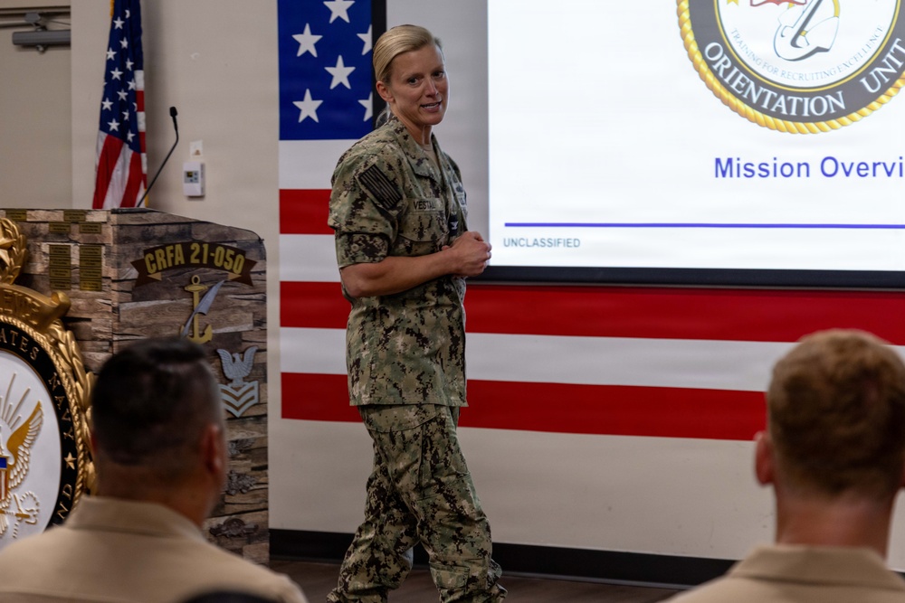 NETC SOY Tour Navy Recruiting Orientation Unit