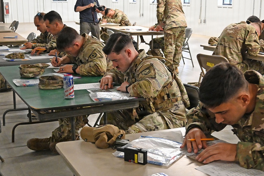 NJARNG 2026 Best Warrior Soldiers Prepare for Land Navigation at JB MDL