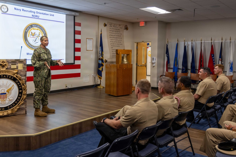 NETC SOY Tour Navy Recruiting Orientation Unit