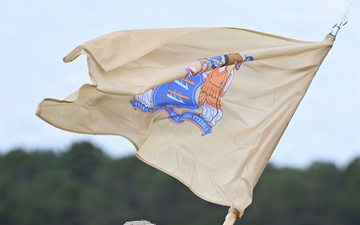 NJARNG 2026 Best Warrior Competitor Carries State Flag During Stress Shoot at JB MDL