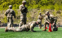 Black, Gold USMA squad leaders led flourishing teams to top spots at 2026 Sandhurst Military Skills Competition