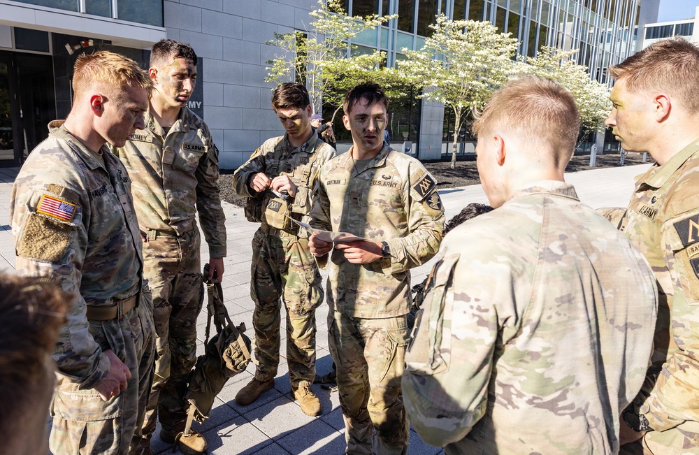 Black, Gold USMA squad leaders led flourishing teams to top spots at 2026 Sandhurst Military Skills Competition