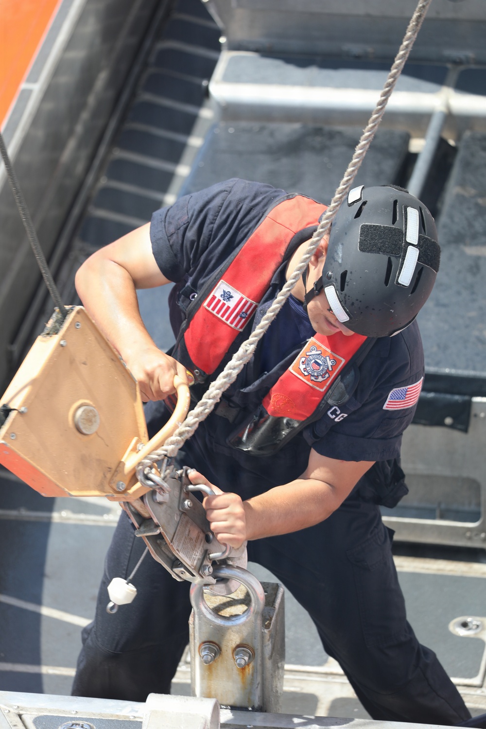 U.S. Coast Guard Cutter Reliance returns to Pensacola following an 8-month dry dock maintenance availability