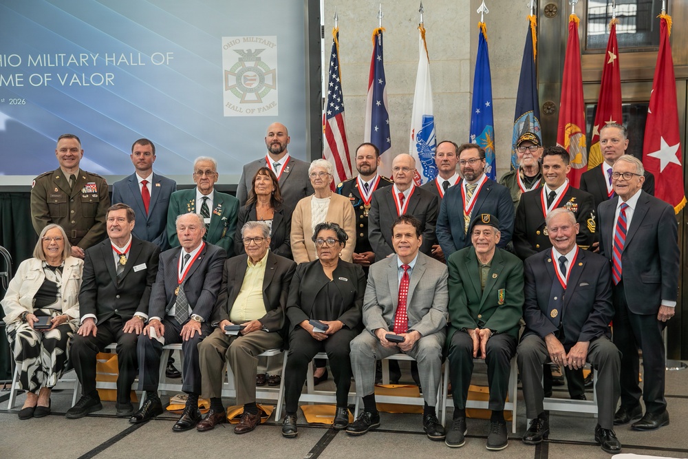 2 Ohio National Guard members into Ohio Military Hall of Fame Class of 2026
