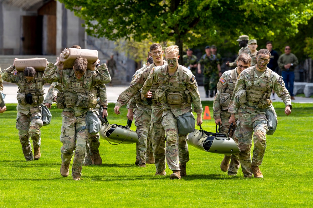 Black, Gold USMA squad leaders led flourishing teams to top spots at 2026 Sandhurst Military Skills Competition