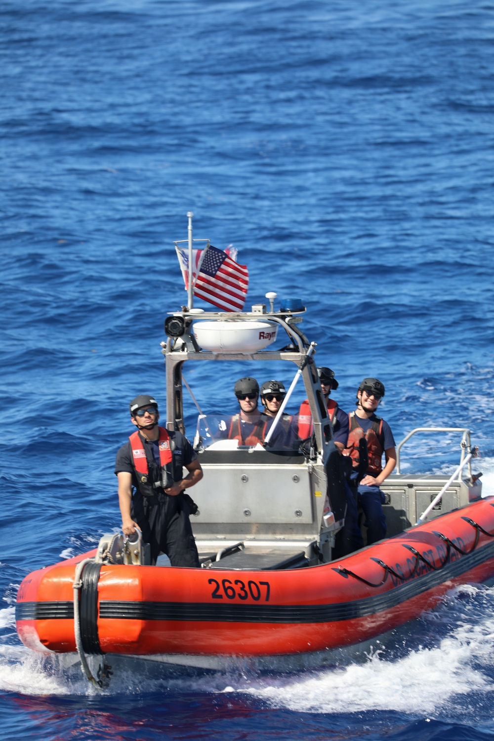 U.S. Coast Guard Cutter Reliance returns to Pensacola following an 8-month dry dock maintenance availability