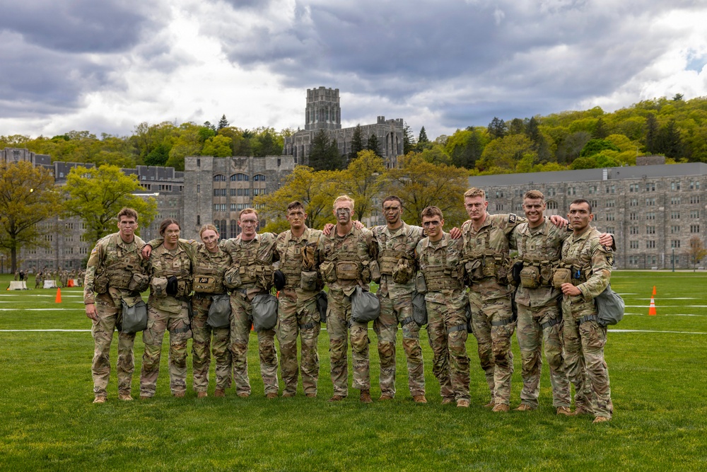 Black, Gold USMA squad leaders led flourishing teams to top spots at 2026 Sandhurst Military Skills Competition