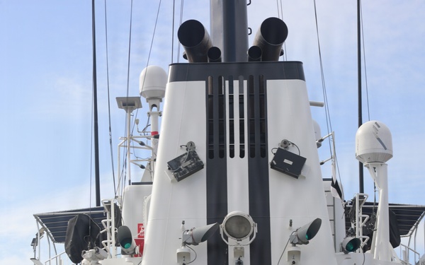 U.S. Coast Guard Cutter Reliance returns to Pensacola following an 8-month dry dock maintenance availability