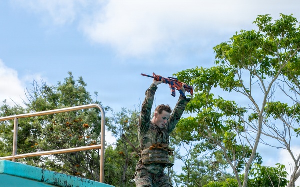 Combat Water Survival Test: 8TSC Best Squad Competition