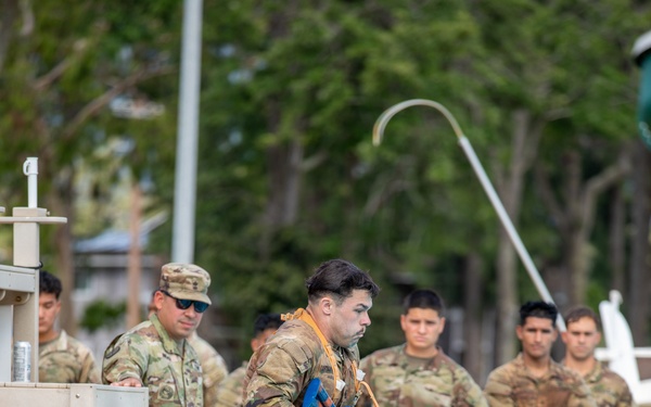 Combat Water Survival Test: 8TSC Best Squad Competition