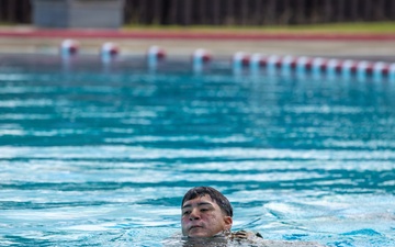 Combat Water Survival Test: 8TSC Best Squad Competition
