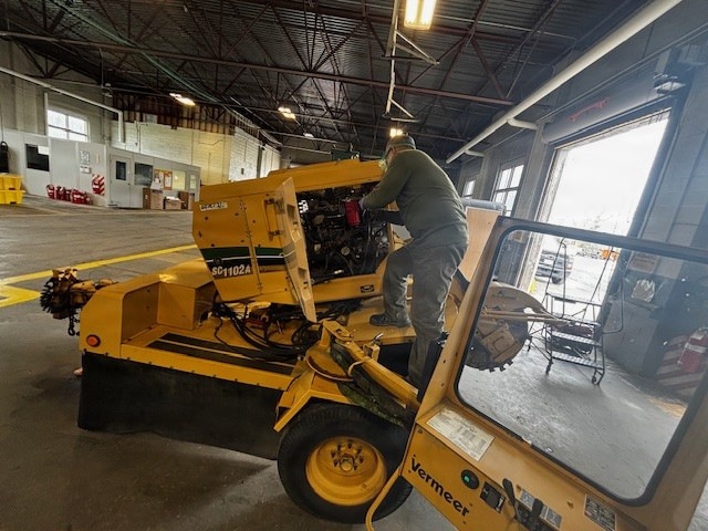 Equipment Maintenance at LRC Aberdeen Proving Ground