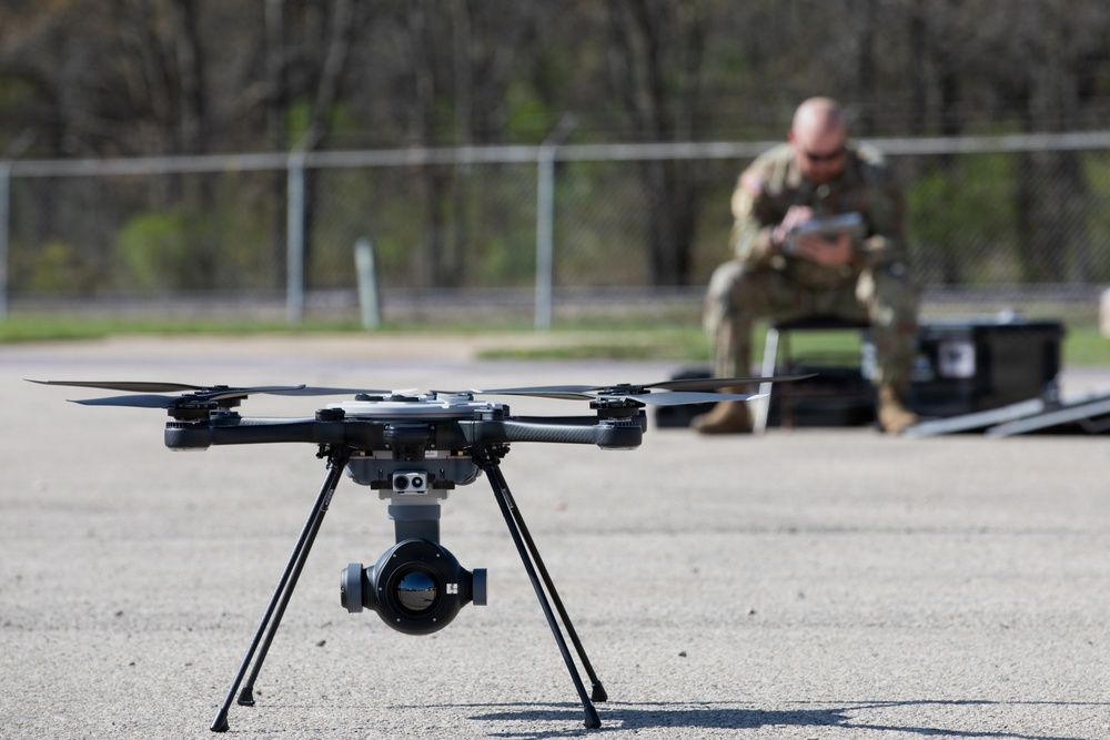 Wisconsin National Guard Members Conduct CERF-P Collective Training Exercise