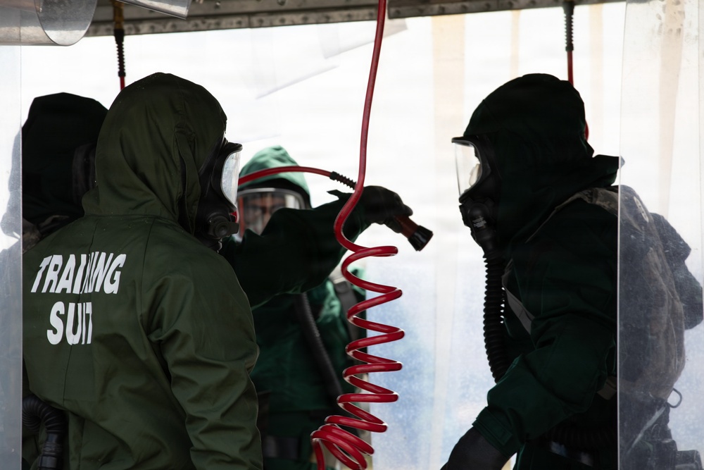 Wisconsin National Guard Members Conduct CERF-P Collective Training Exercise