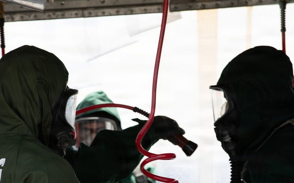 Wisconsin National Guard Members Conduct CERF-P Collective Training Exercise