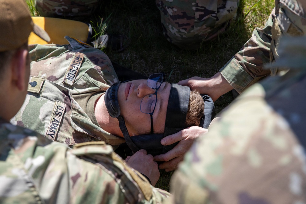 Wisconsin National Guard Members Conduct CERF-P Collective Training Exercise