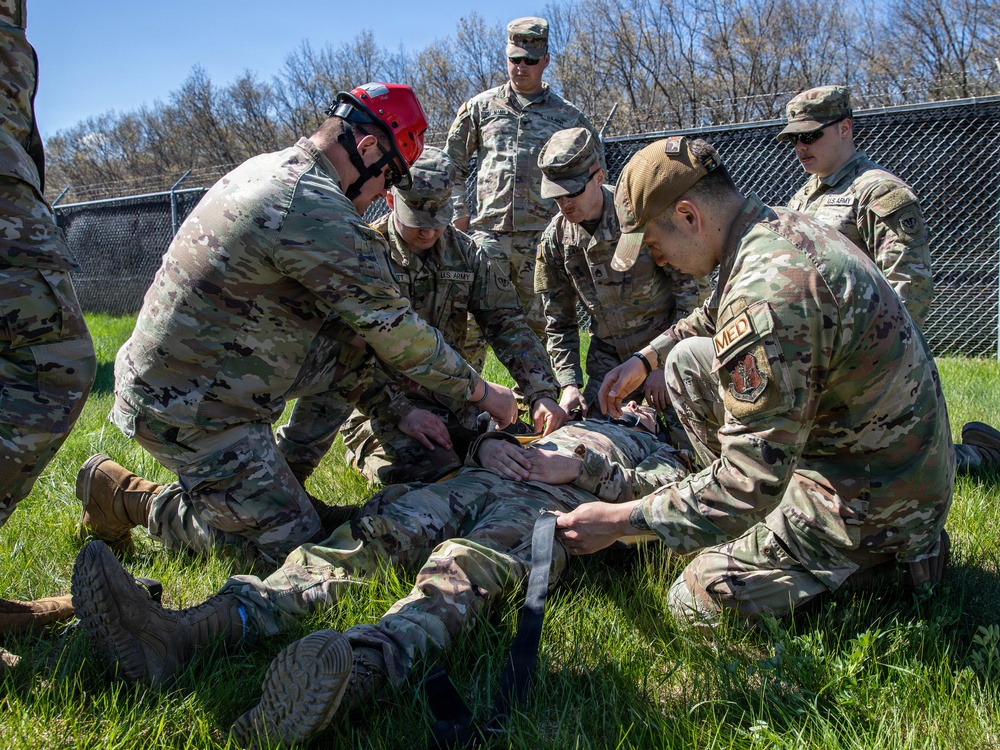 Wisconsin National Guard Members Conduct CERF-P Collective Training Exercise