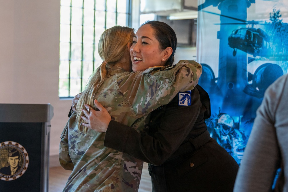 Lt. Col. Sara Tracy Retirement Ceremony