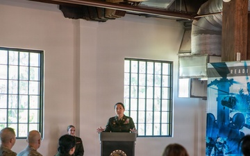 Lt. Col. Sara Tracy Retirement Ceremony