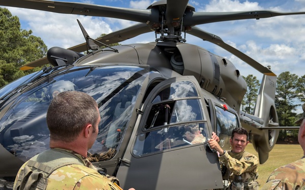 Maj. Gen. Richard Wholey visits 2nd Battalion ADA during annual training