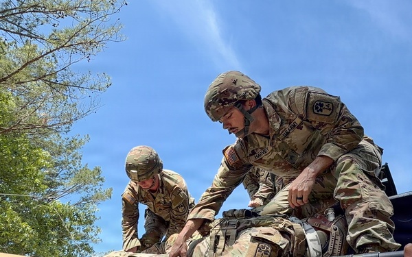 Maj. Gen. Richard Wholey visits 2nd Battalion ADA during annual training