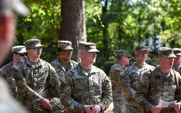 Maj. Gen. Richard Wholey visits 2nd Battalion ADA during annual training