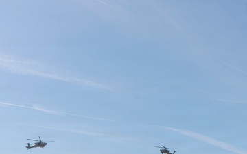 Bull Troop, 2d Cavalry Regiment, holds reenlistment ceremony during Saber Strike 26