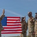 Bull Troop, 2d Cavalry Regiment, holds reenlistment ceremony during Saber Strike 26