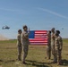Bull Troop, 2d Cavalry Regiment, holds reenlistment ceremony during Saber Strike 26