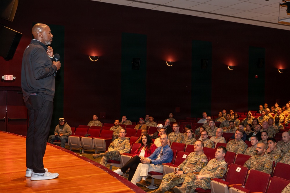 Kaleth O. Wright, Retired Chief Master Sgt. of the Air Force, Visits Vandenberg Space Force Base