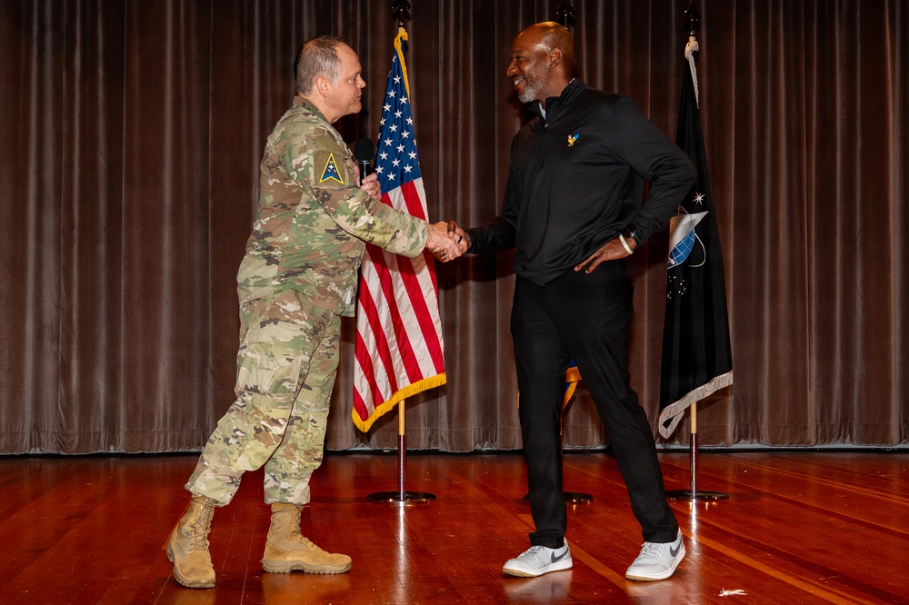 Kaleth O. Wright, Retired Chief Master Sgt. of the Air Force, Visits Vandenberg Space Force Base