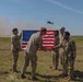 Bull Troop, 2d Cavalry Regiment, holds reenlistment ceremony during Saber Strike 26
