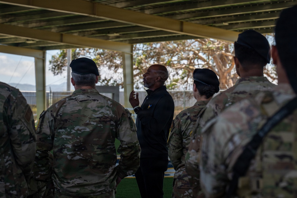 Kaleth O. Wright, Retired Chief Master Sgt. of the Air Force, Visits Vandenberg Space Force Base